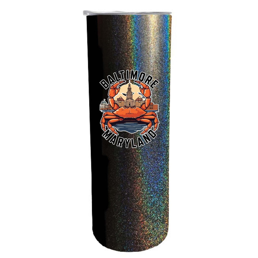 Baltimore Maryland D Souvenir 20 oz Insulated Skinny Tumbler Image 1