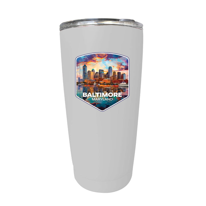 Baltimore Maryland A Souvenir 16 oz Insulated Tumbler Image 10