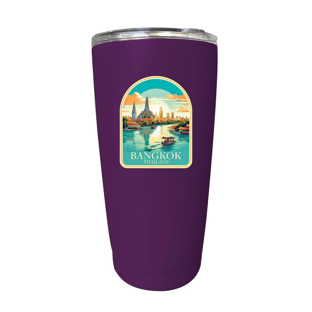 Bangkok Thailand A Souvenir 16 oz Insulated Tumbler Image 2