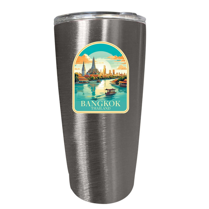 Bangkok Thailand A Souvenir 16 oz Insulated Tumbler Image 4