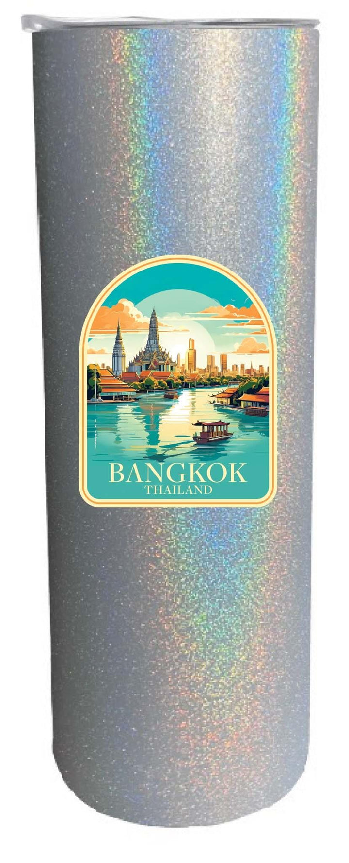 Bangkok Thailand A Souvenir 20 oz Insulated Skinny Tumbler Image 3