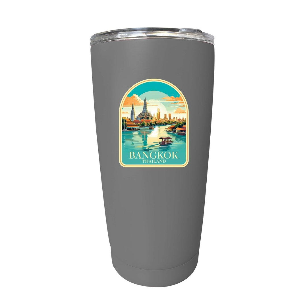 Bangkok Thailand A Souvenir 16 oz Insulated Tumbler Image 1