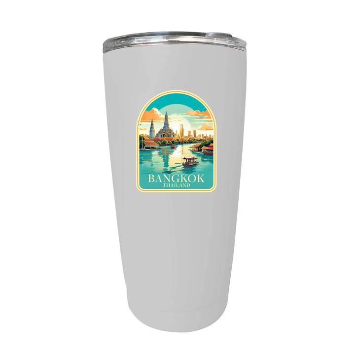 Bangkok Thailand A Souvenir 16 oz Insulated Tumbler Image 6