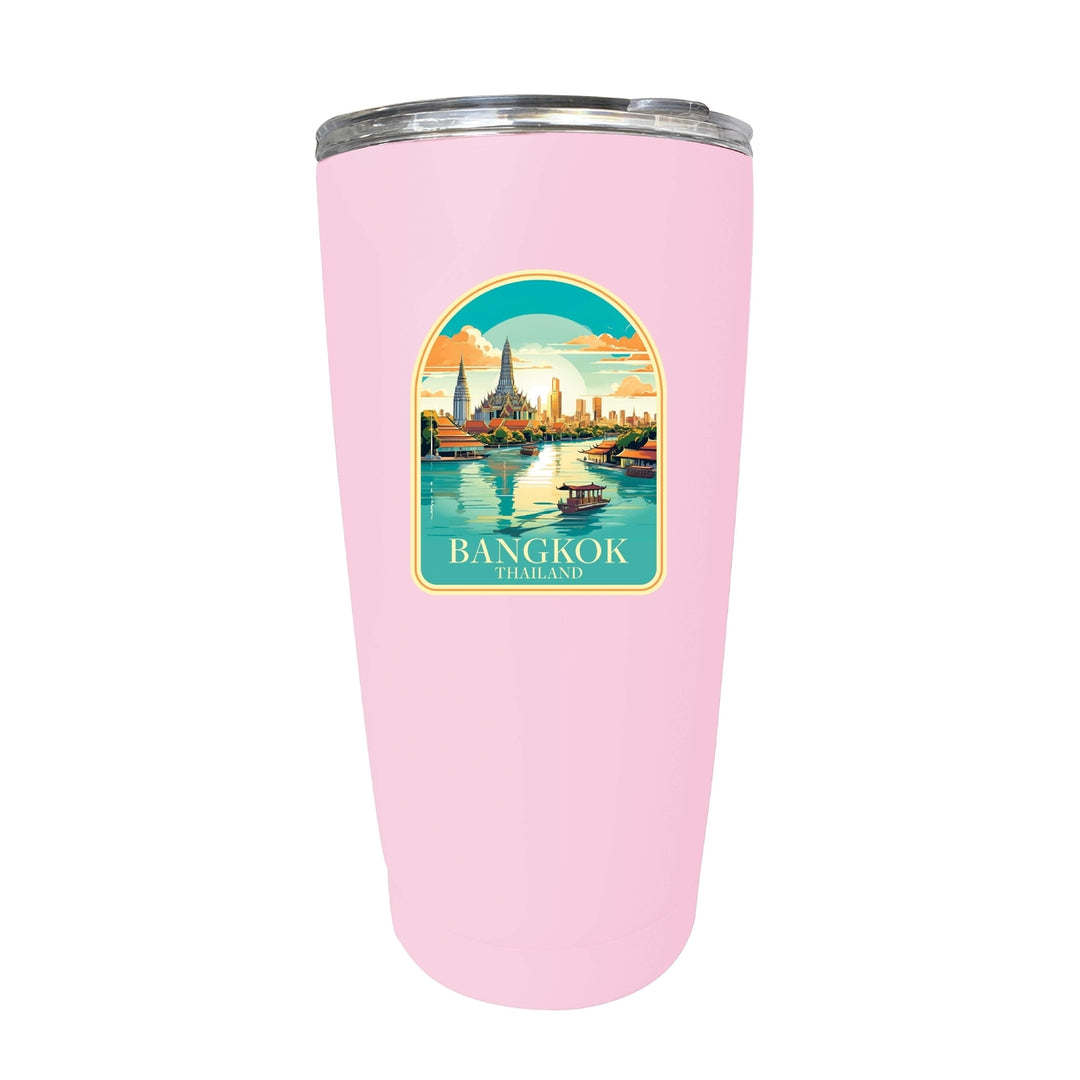 Bangkok Thailand A Souvenir 16 oz Insulated Tumbler Image 7