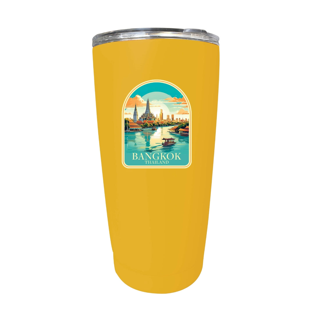 Bangkok Thailand A Souvenir 16 oz Insulated Tumbler Image 8