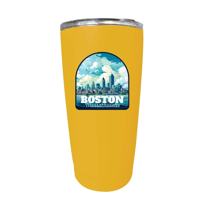 Boston Massachusetts A Souvenir 16 oz Insulated Tumbler Image 4