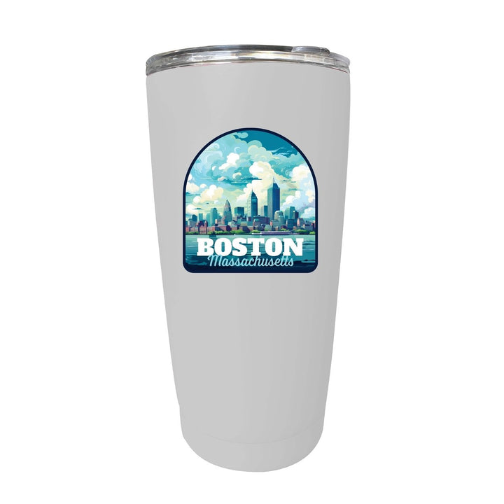 Boston Massachusetts A Souvenir 16 oz Insulated Tumbler Image 9