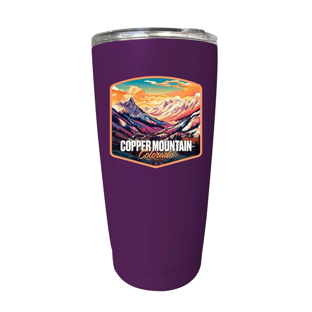 Copper Mountain A Souvenir 16 oz Insulated Tumbler Image 1