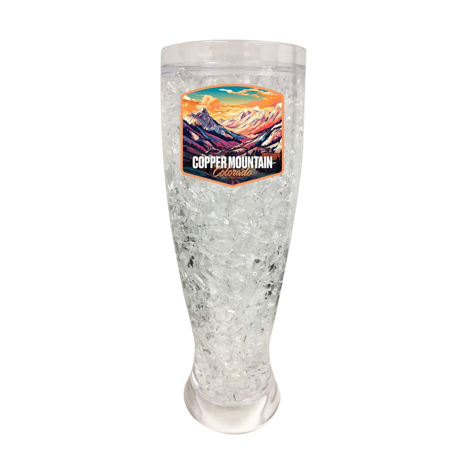 Copper Mountain A Souvenir 16oz Broken Glass Frosty Mug Image 1