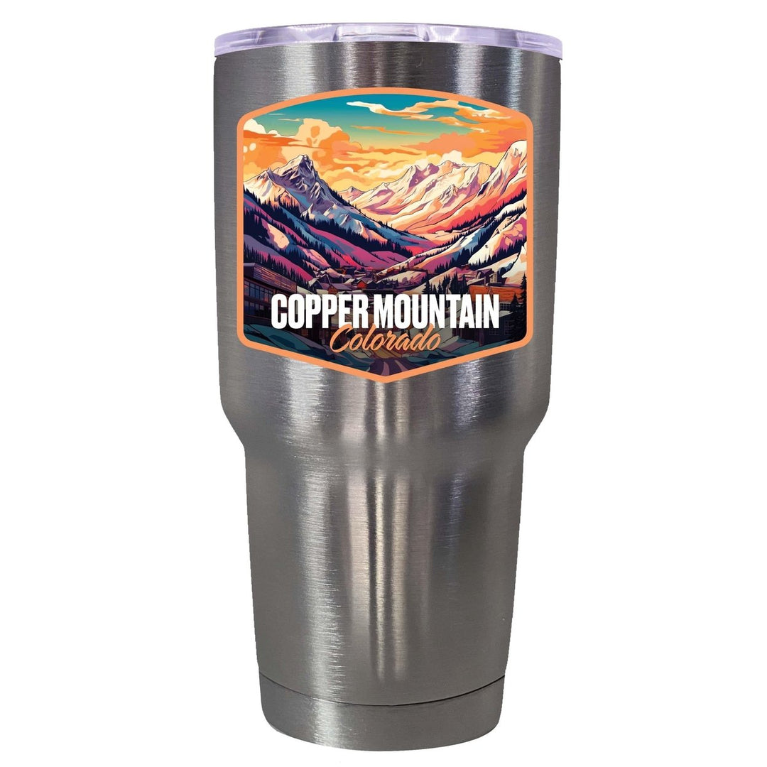 Copper Mountain A Souvenir 24 oz Insulated Stainless Steel Tumbler Image 3