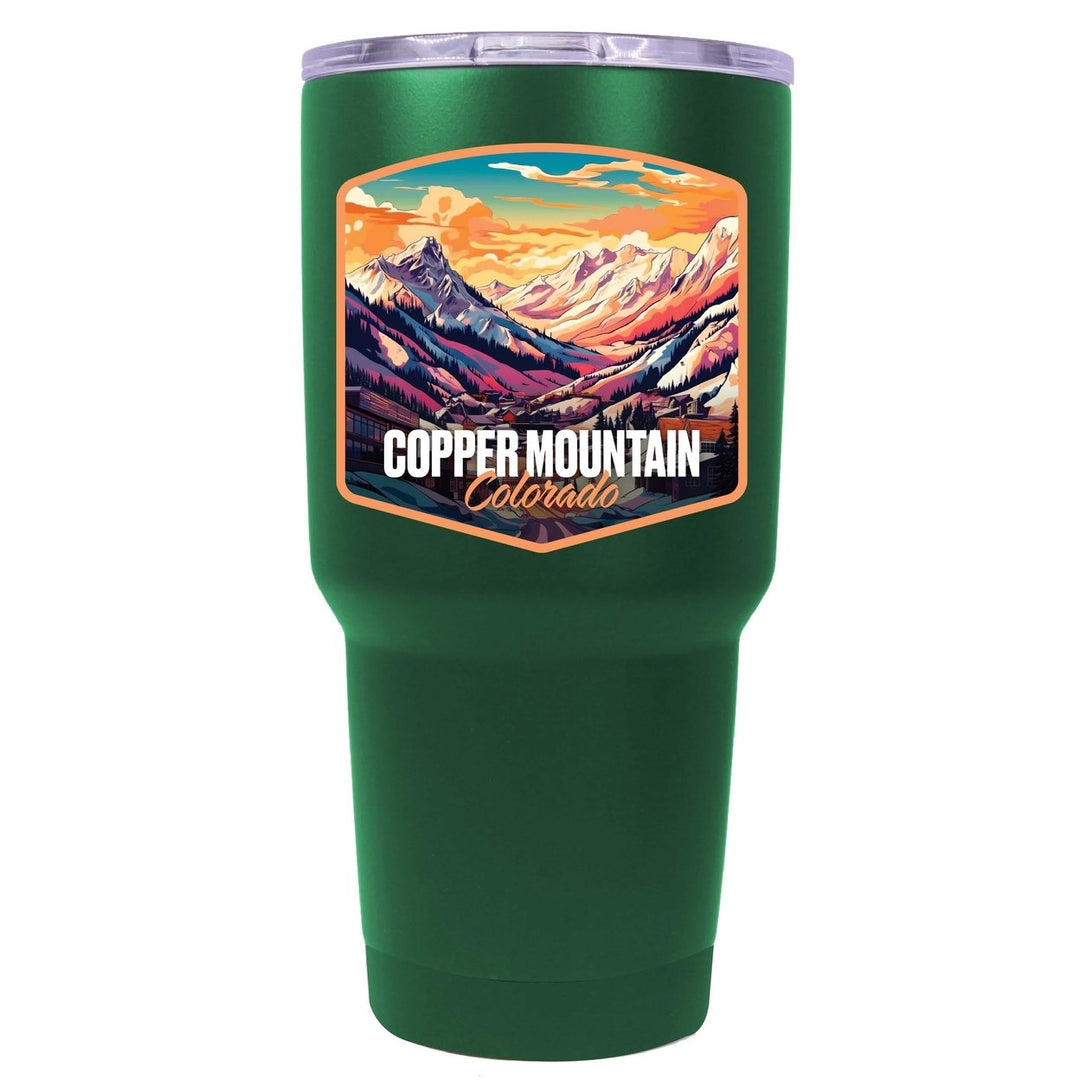 Copper Mountain A Souvenir 24 oz Insulated Stainless Steel Tumbler Image 4