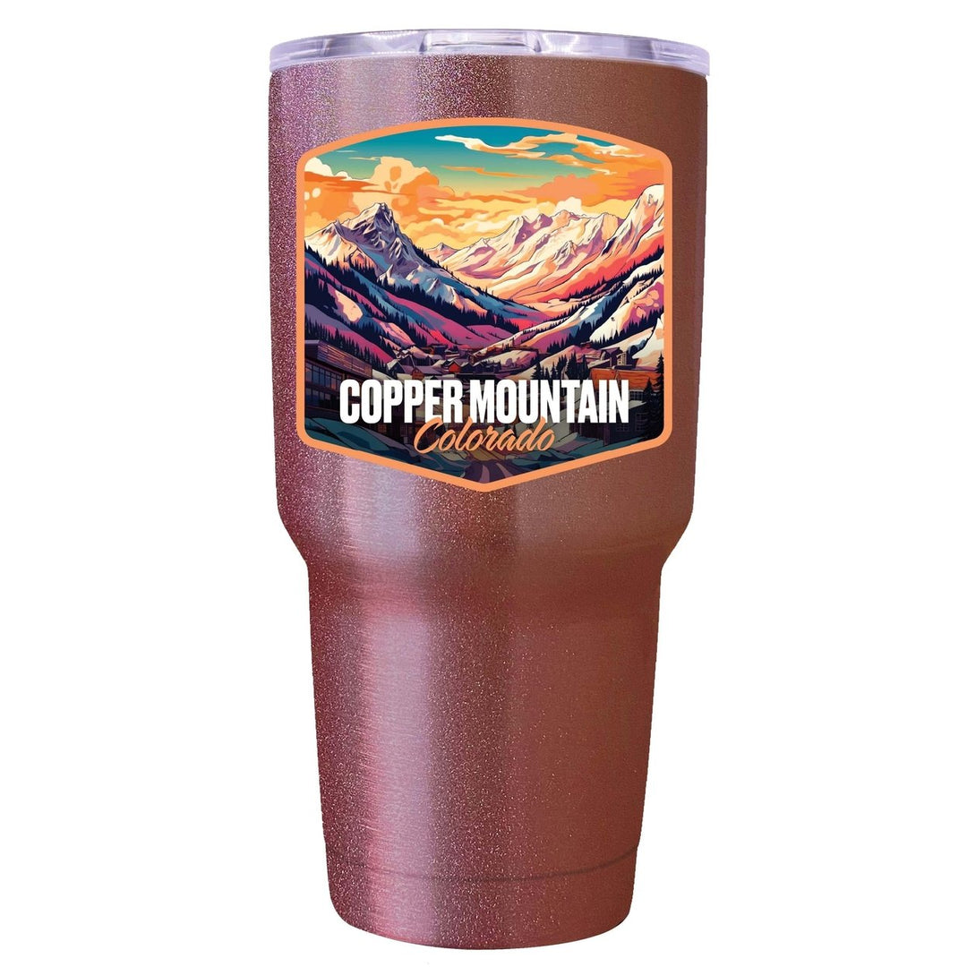 Copper Mountain A Souvenir 24 oz Insulated Stainless Steel Tumbler Image 6