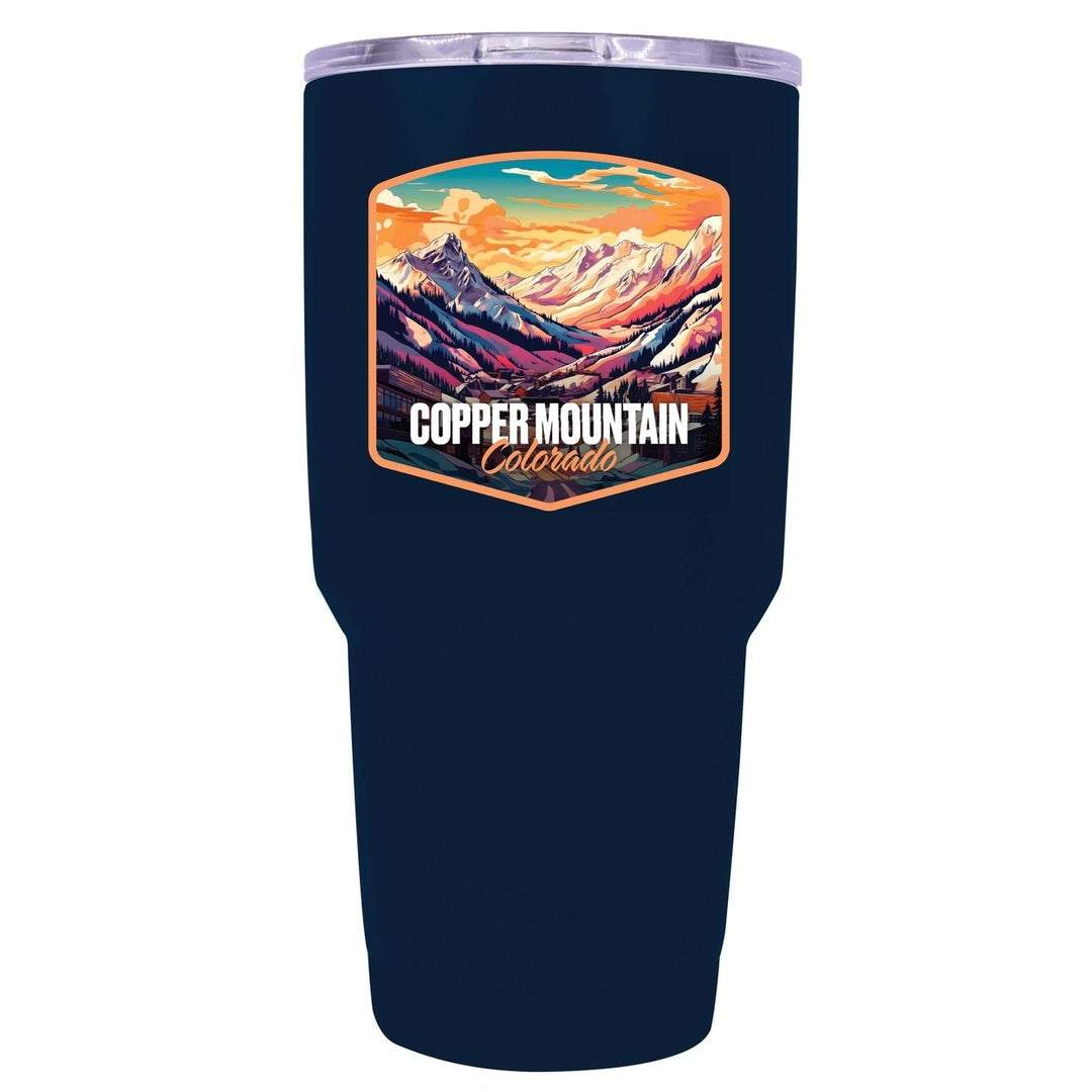 Copper Mountain A Souvenir 24 oz Insulated Stainless Steel Tumbler Image 7