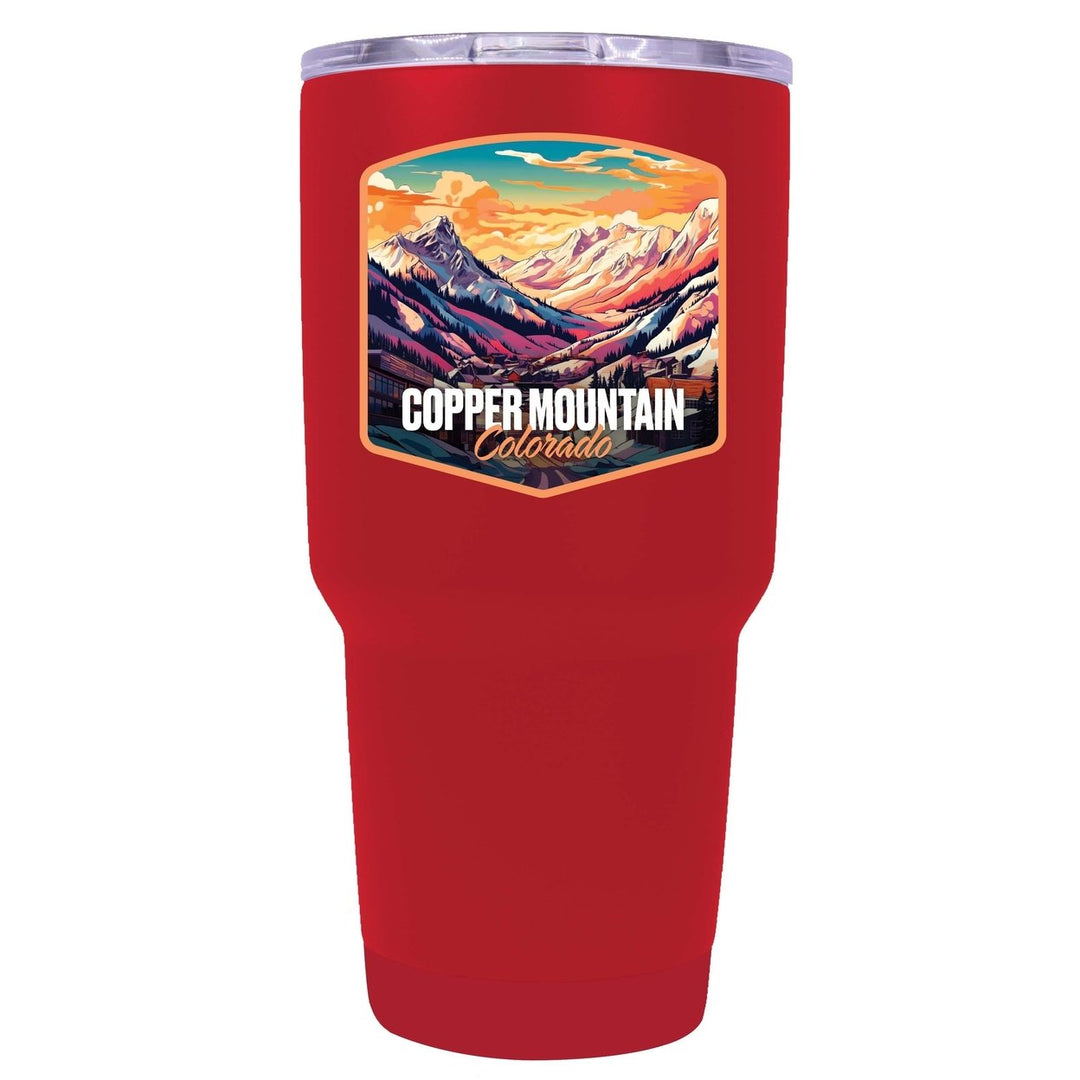 Copper Mountain A Souvenir 24 oz Insulated Stainless Steel Tumbler Image 9