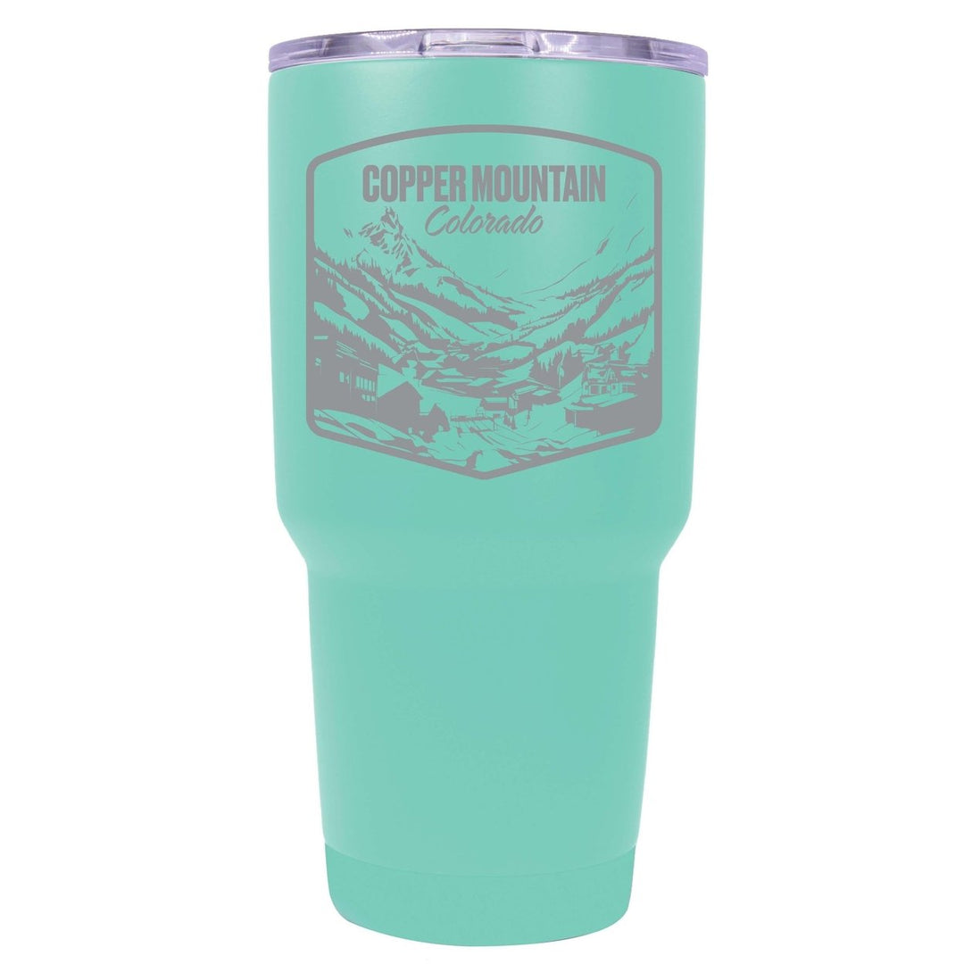 Copper Mountain Souvenir 24 oz Engraved Insulated Tumbler Image 2