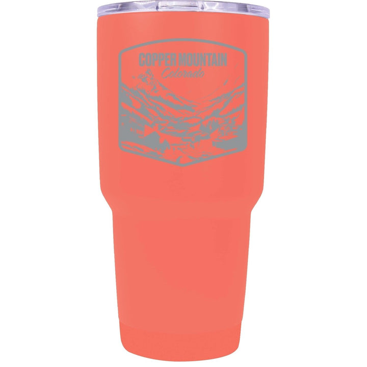 Copper Mountain Souvenir 24 oz Engraved Insulated Tumbler Image 8