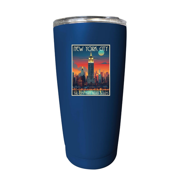 York City B Souvenir 16 oz Insulated Tumbler Image 1