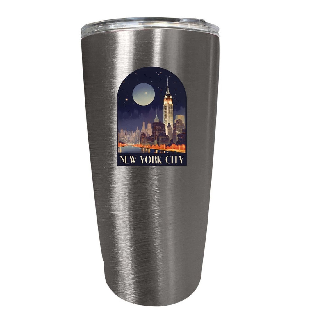 York City C Souvenir 16 oz Insulated Tumbler Image 1