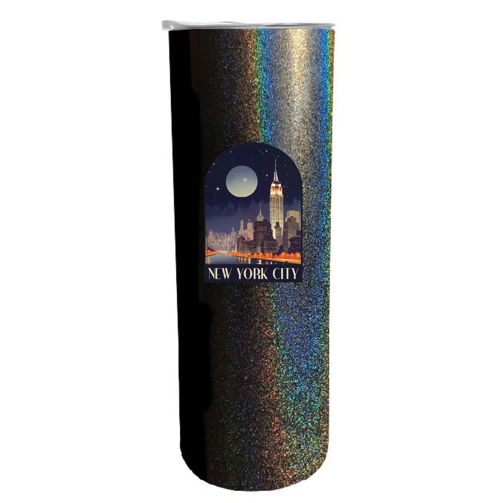 York City C Souvenir 20 oz Insulated Skinny Tumbler Image 2