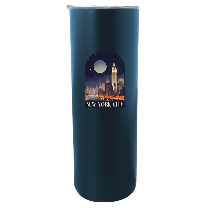 York City C Souvenir 20 oz Insulated Skinny Tumbler Image 4