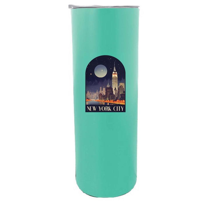 York City C Souvenir 20 oz Insulated Skinny Tumbler Image 6