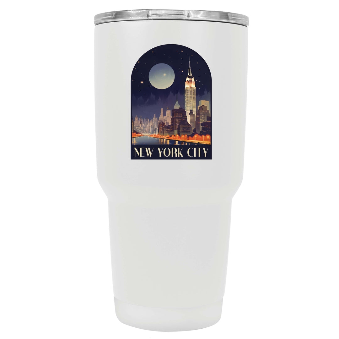 York City C Souvenir 24 oz Insulated Stainless Steel Tumbler Image 1