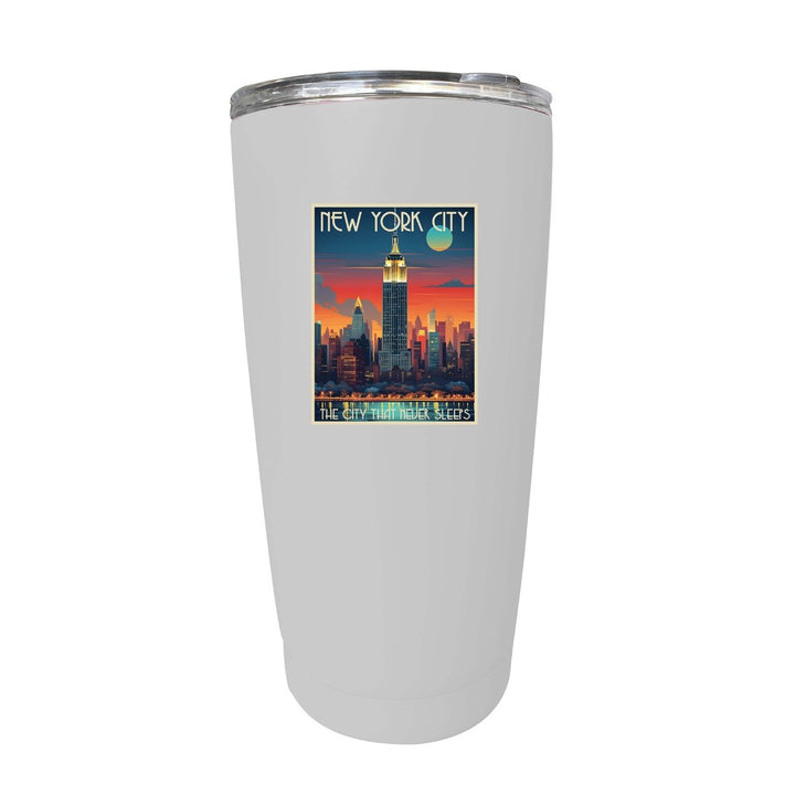 York City B Souvenir 16 oz Insulated Tumbler Image 6