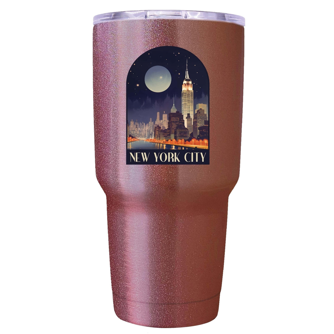 York City C Souvenir 24 oz Insulated Stainless Steel Tumbler Image 2