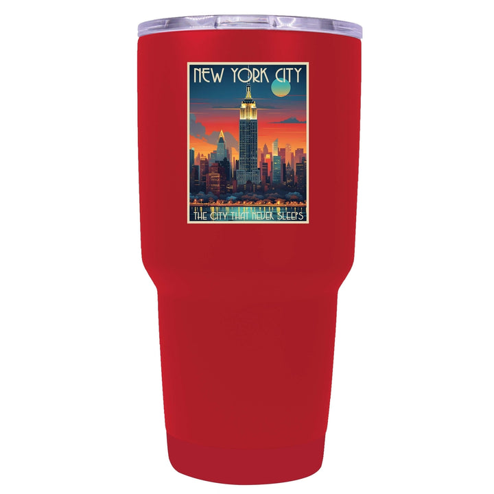 York City B Souvenir 24 oz Insulated Stainless Steel Tumbler Image 4