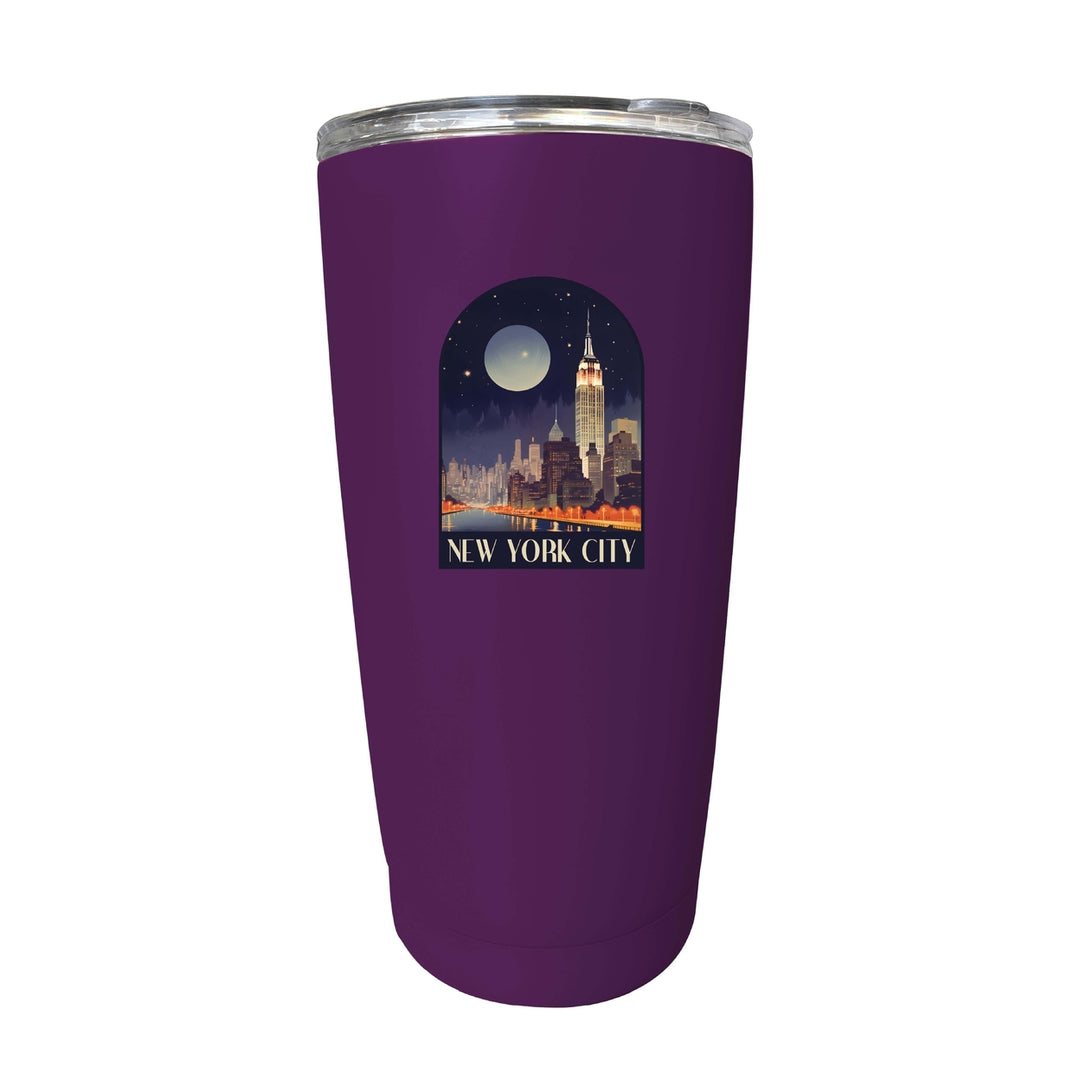 York City C Souvenir 16 oz Insulated Tumbler Image 4