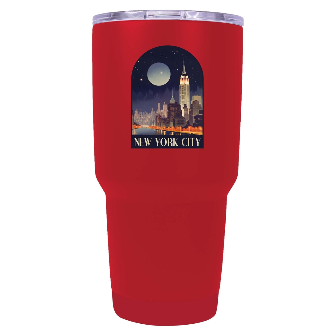 York City C Souvenir 24 oz Insulated Stainless Steel Tumbler Image 3