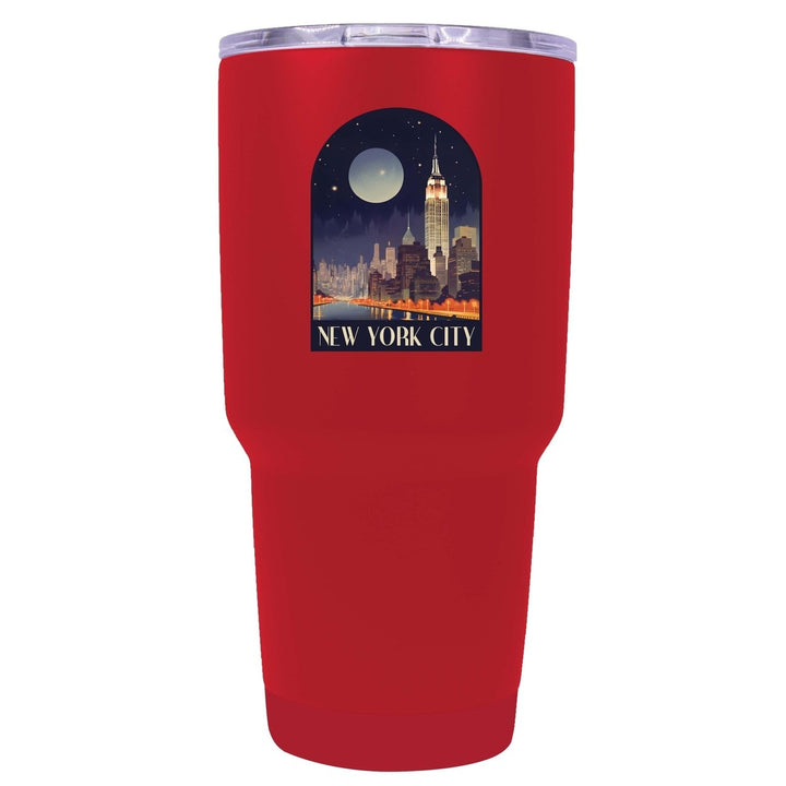 York City C Souvenir 24 oz Insulated Stainless Steel Tumbler Image 1