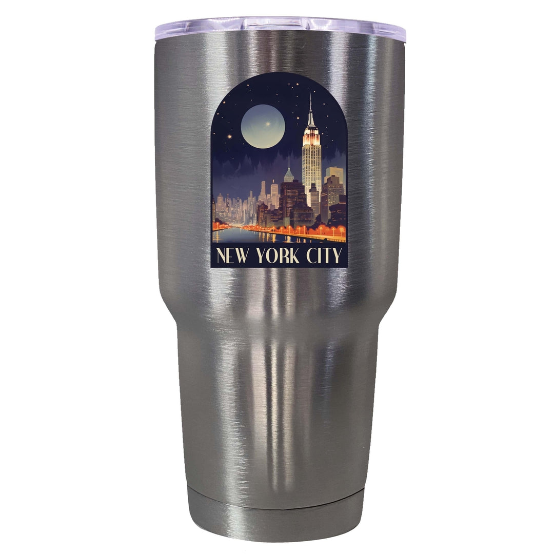 York City C Souvenir 24 oz Insulated Stainless Steel Tumbler Image 4