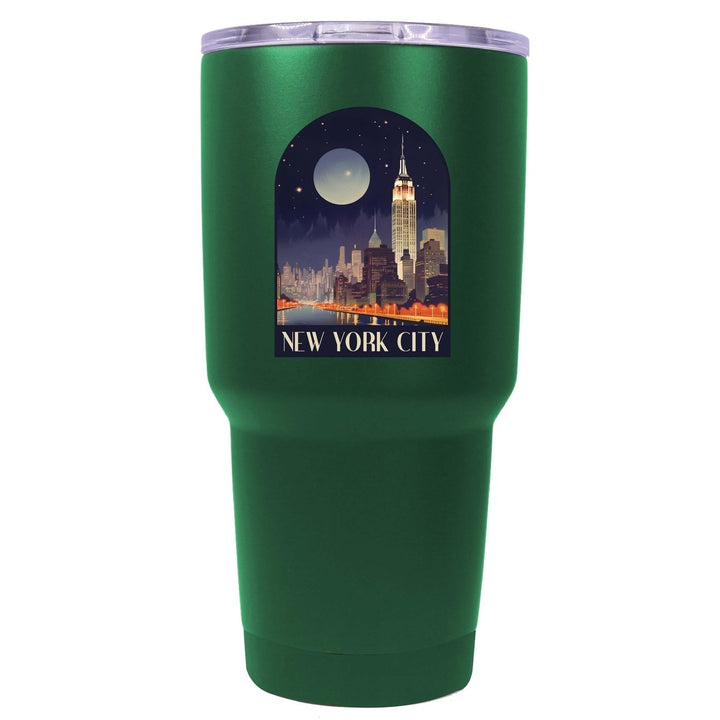 York City C Souvenir 24 oz Insulated Stainless Steel Tumbler Image 1