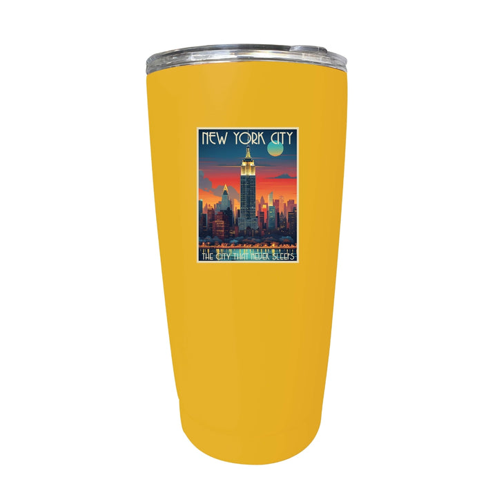 York City B Souvenir 16 oz Insulated Tumbler Image 8