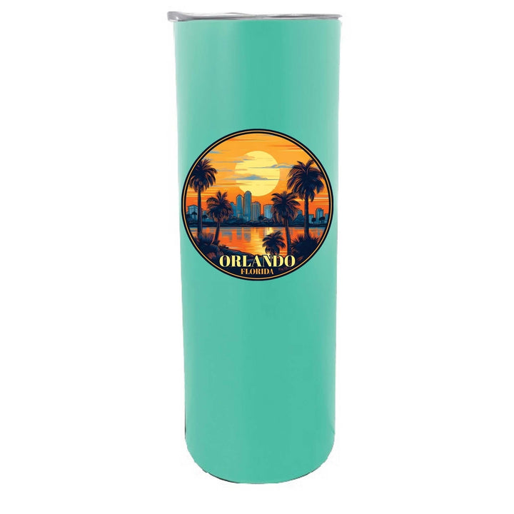 Orlando Florida B Souvenir 20 oz Insulated Skinny Tumbler Image 2