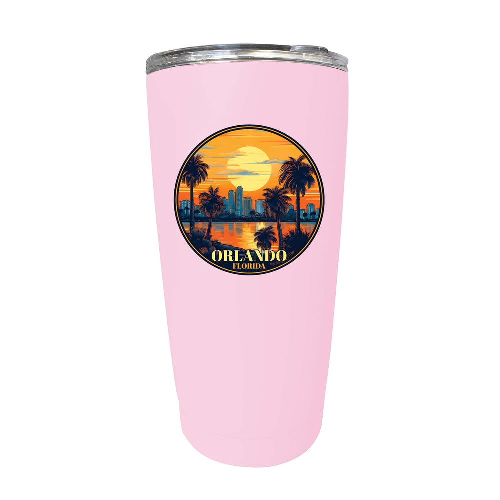 Orlando Florida B Souvenir 16 oz Insulated Tumbler Image 2