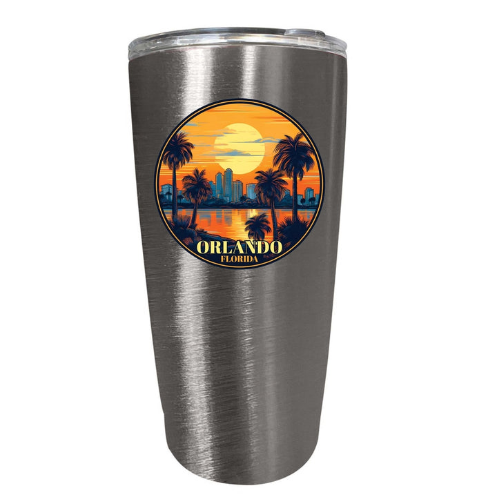 Orlando Florida B Souvenir 16 oz Insulated Tumbler Image 3