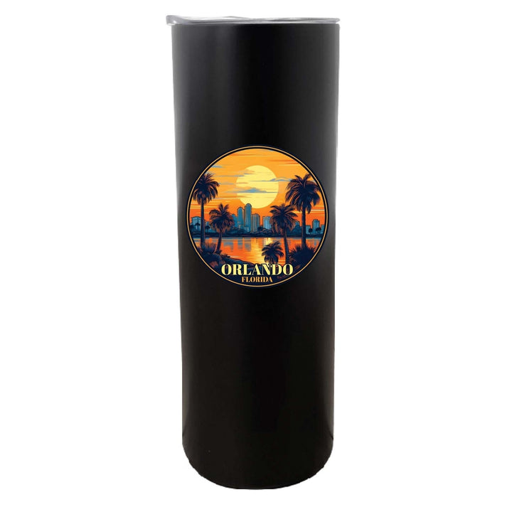 Orlando Florida B Souvenir 20 oz Insulated Skinny Tumbler Image 4