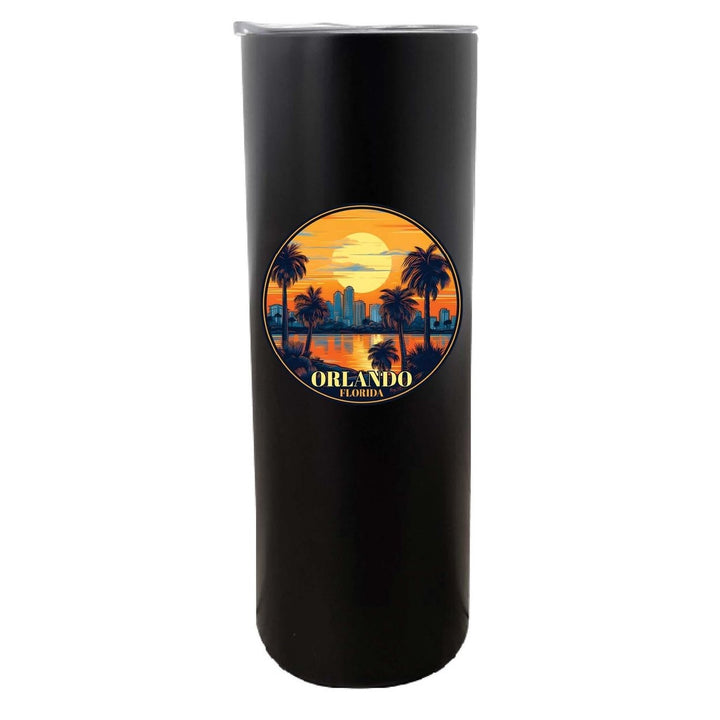 Orlando Florida B Souvenir 20 oz Insulated Skinny Tumbler Image 1