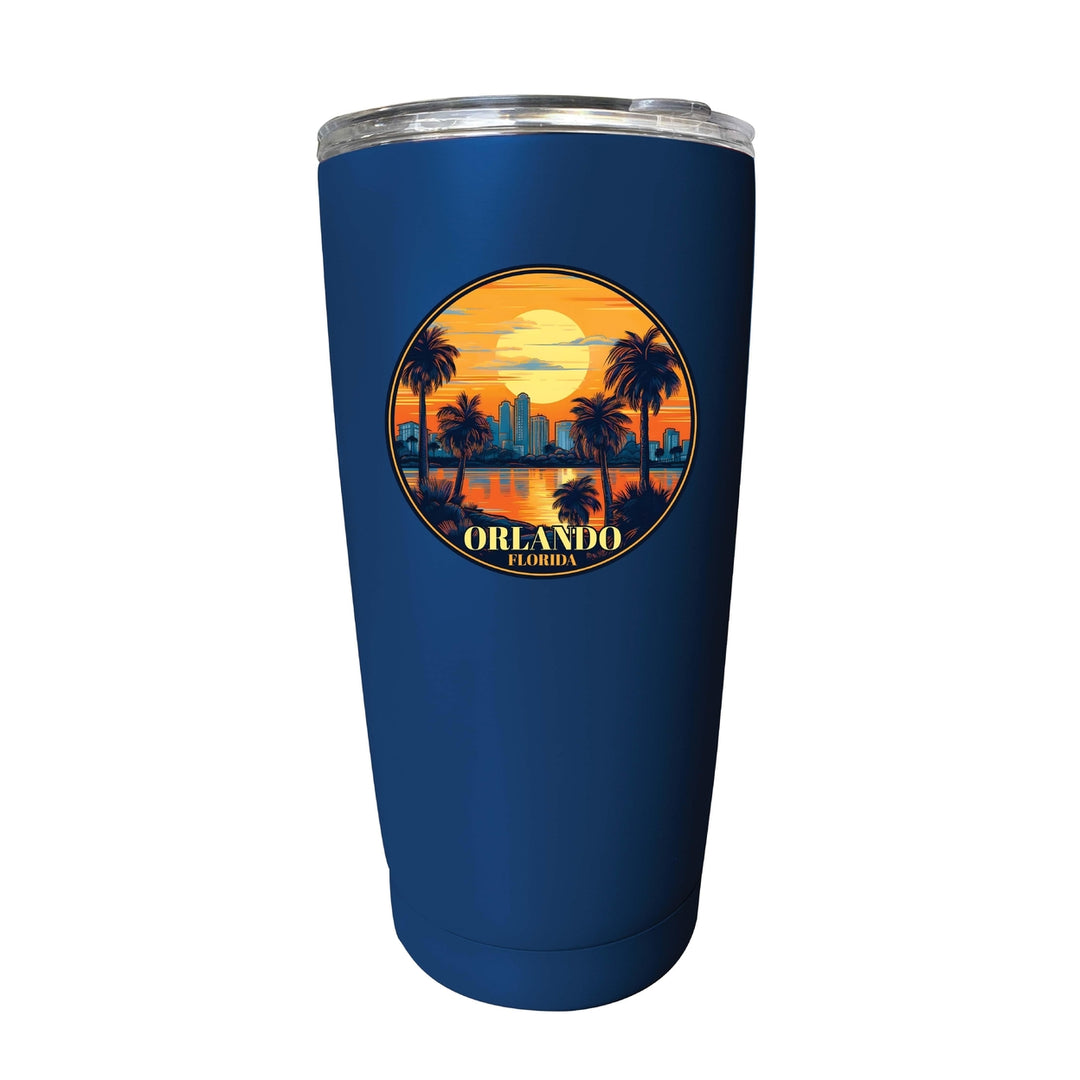 Orlando Florida B Souvenir 16 oz Insulated Tumbler Image 4