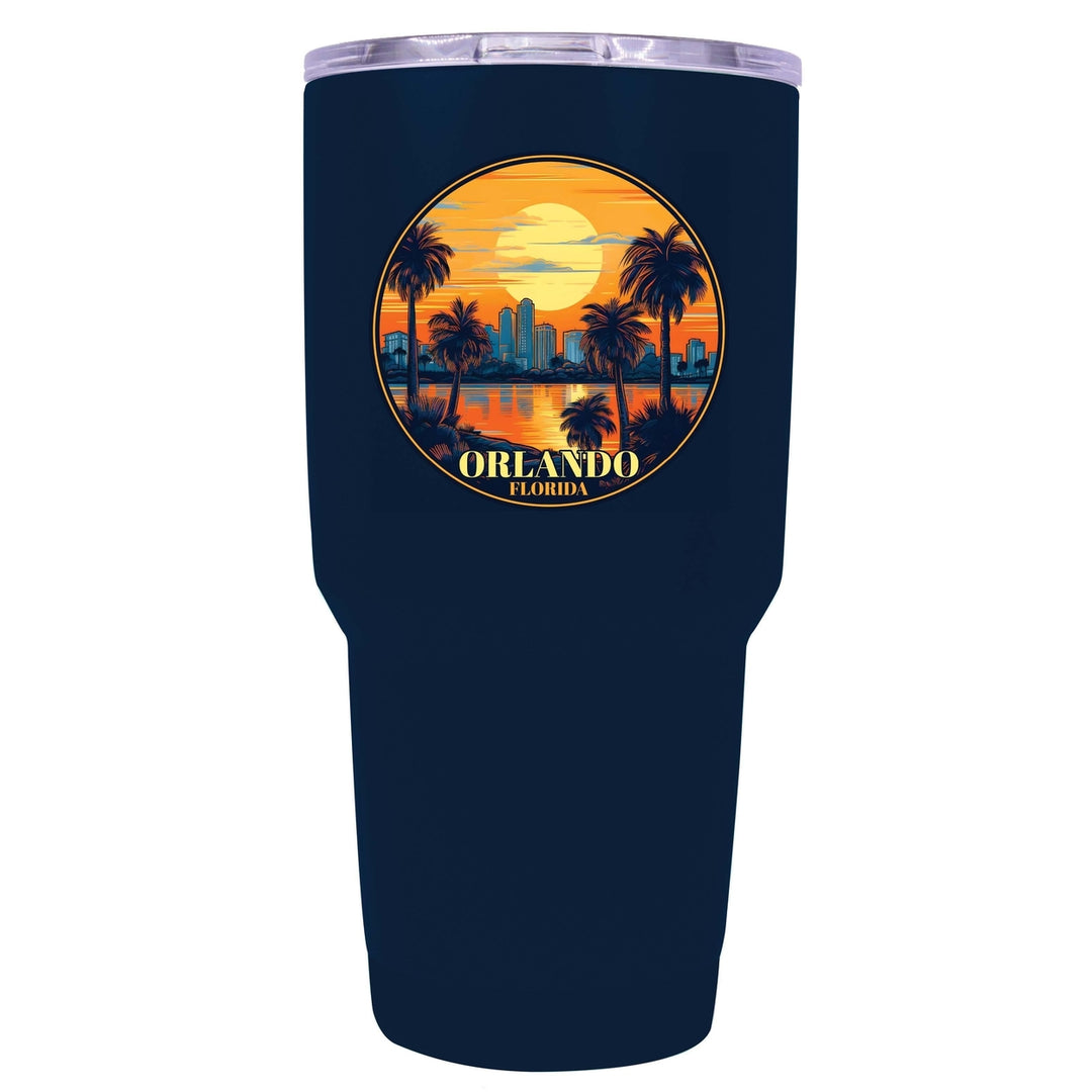 Orlando Florida B Souvenir 24 oz Insulated Stainless Steel Tumbler Image 9