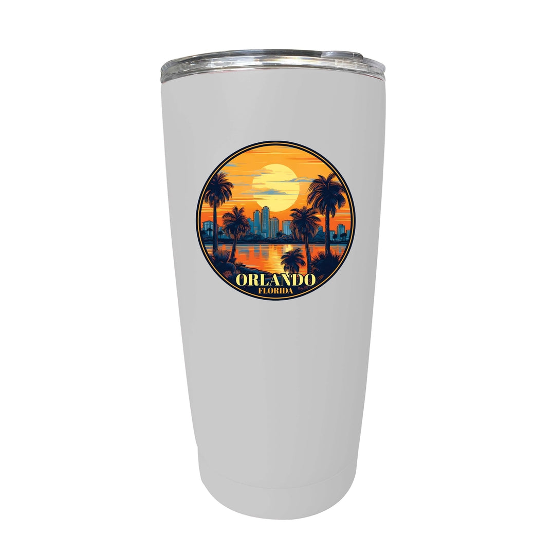 Orlando Florida B Souvenir 16 oz Insulated Tumbler Image 7