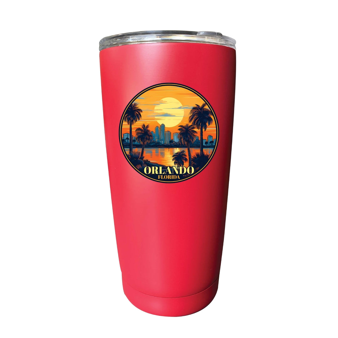 Orlando Florida B Souvenir 16 oz Insulated Tumbler Image 8