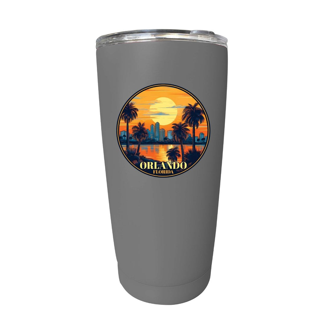 Orlando Florida B Souvenir 16 oz Insulated Tumbler Image 1