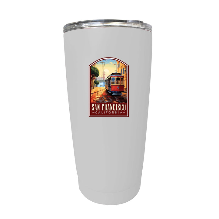 San Francisco California C Souvenir 16 oz Insulated Tumbler Image 1