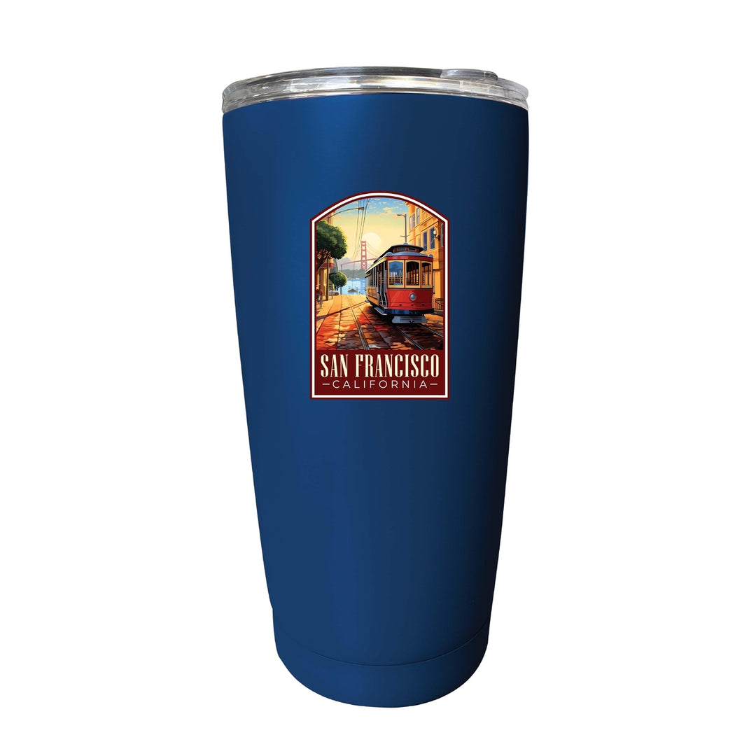 San Francisco California C Souvenir 16 oz Insulated Tumbler Image 2