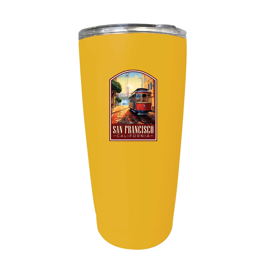 San Francisco California C Souvenir 16 oz Insulated Tumbler Image 3