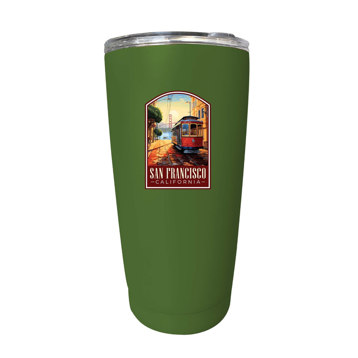 San Francisco California C Souvenir 16 oz Insulated Tumbler Image 4