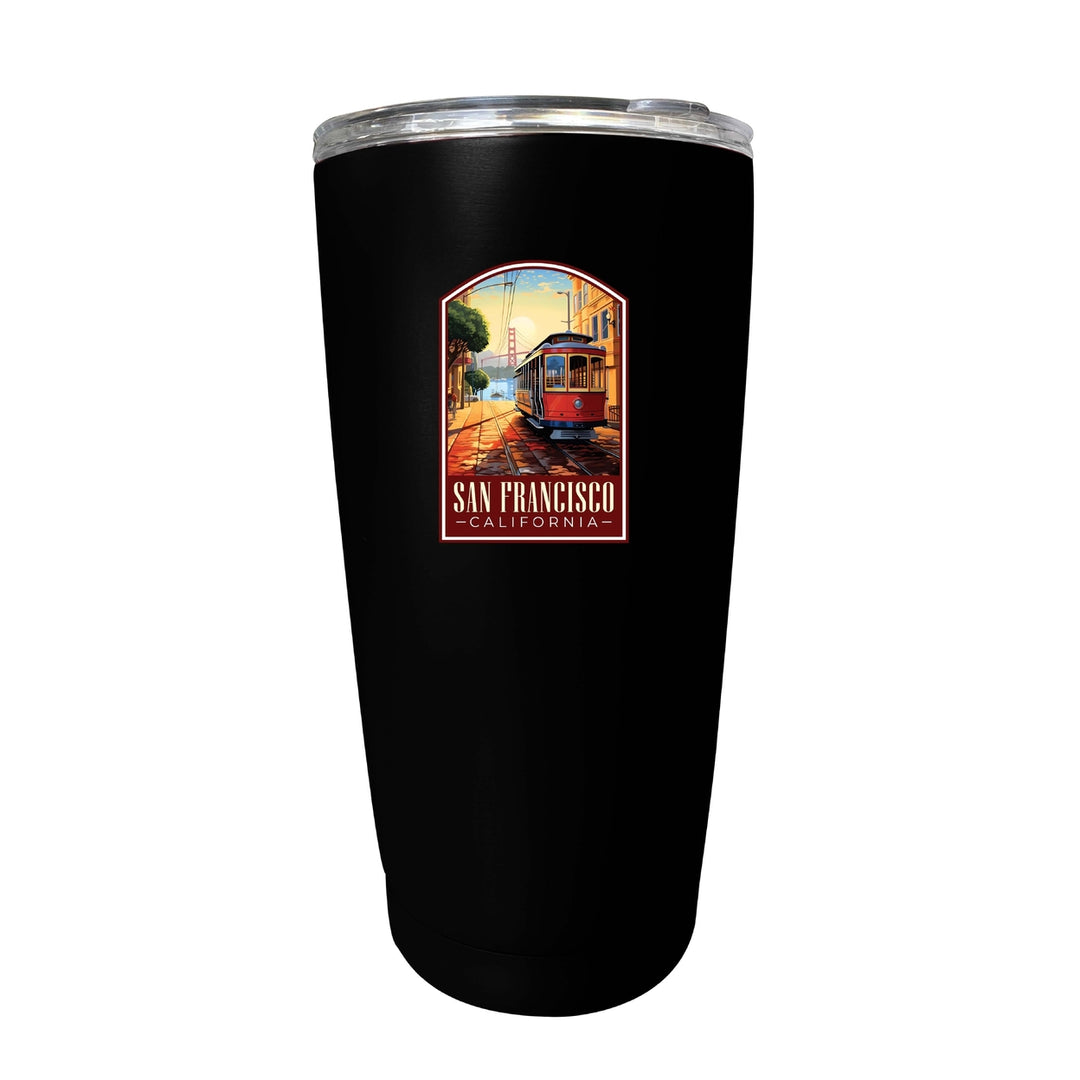 San Francisco California C Souvenir 16 oz Insulated Tumbler Image 8